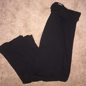 Long Black Maxi Skirt